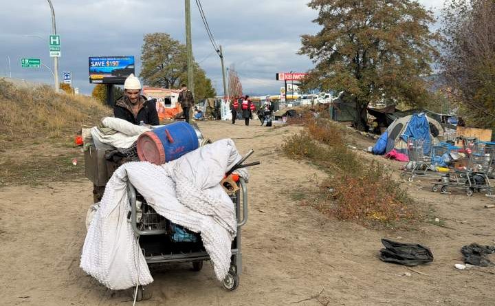 Eviction day at contentious homeless encampment in Penticton – Okanagan