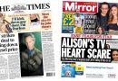 ‘G7 strikes oil deal’ and Alison’s TV heart scare’