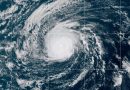 Nolo becomes a Category 3 Hurricane in the remote Pacific Ocean