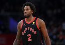 Leonard out at least a week with knee swelling
