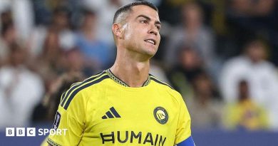 Cristiano Ronaldo given 30-day suspension by Portuguese FA