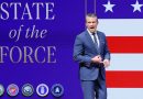 Hegseth targets military’s top brass for deeper cuts, unveils creation of a new command to integrate drone tech and AI in speech to troops