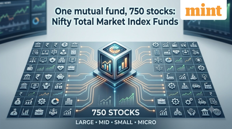 One mutual fund for large-, mid-, small- and micro-cap exposure: How Nifty Total Market Index schemes fare on returns