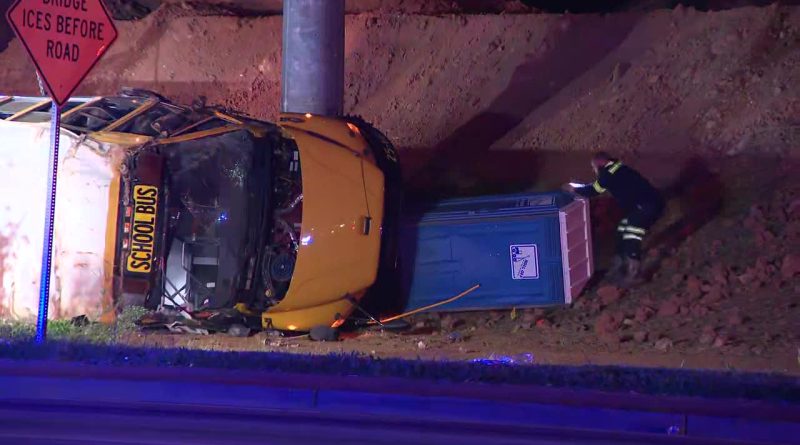 Salem High School bus crash leaves 12 injured