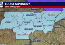 Frost advisory issued as North Georgia temperatures drop