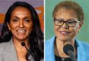Mayor Karen Bass outraises Councilmember Nithya Raman in Nov. 3 runoff