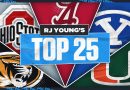 College Football Rankings: Ohio State Back To Top 5, Alabama And Missouri Jump Up