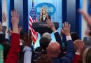 New White House press secretary’s debut: Brief, limited questions and some harsh reviews
